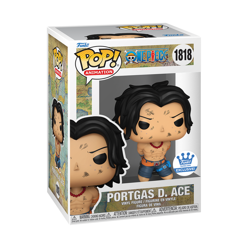 One Piece Pop! Portgas D. Ace (Execution) with Pop! Protector #1818