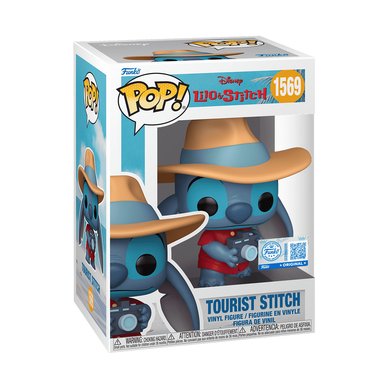 Disney Pop! Tourist Stitch #1569