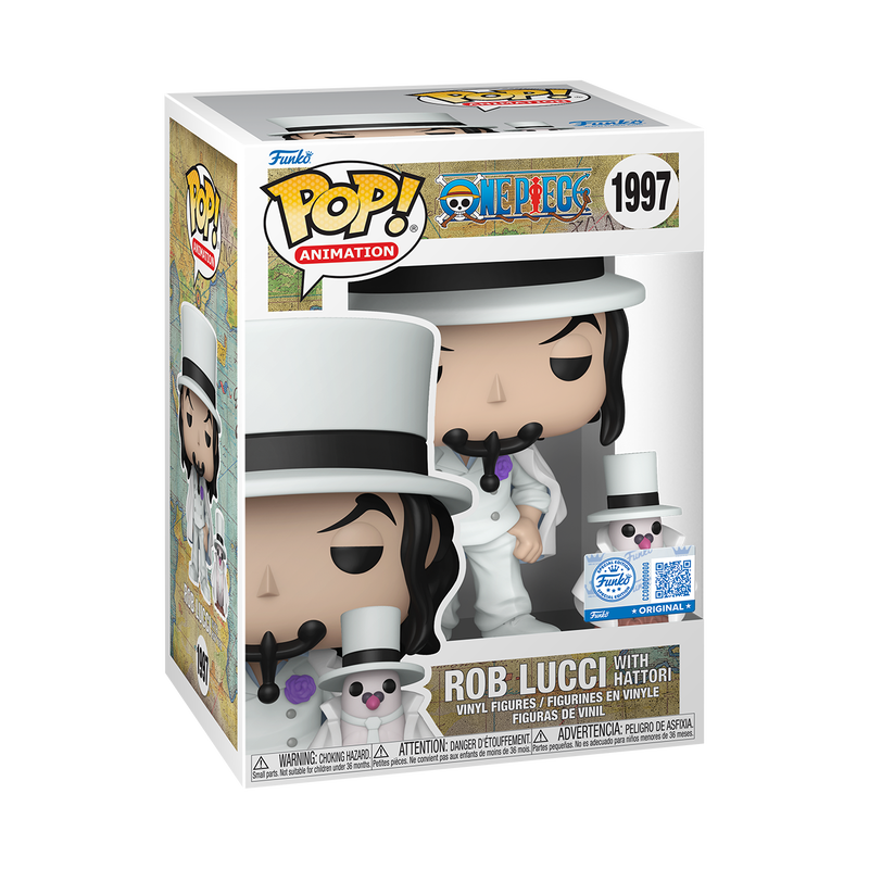 One Piece Rob Lucci with Hattori #1997