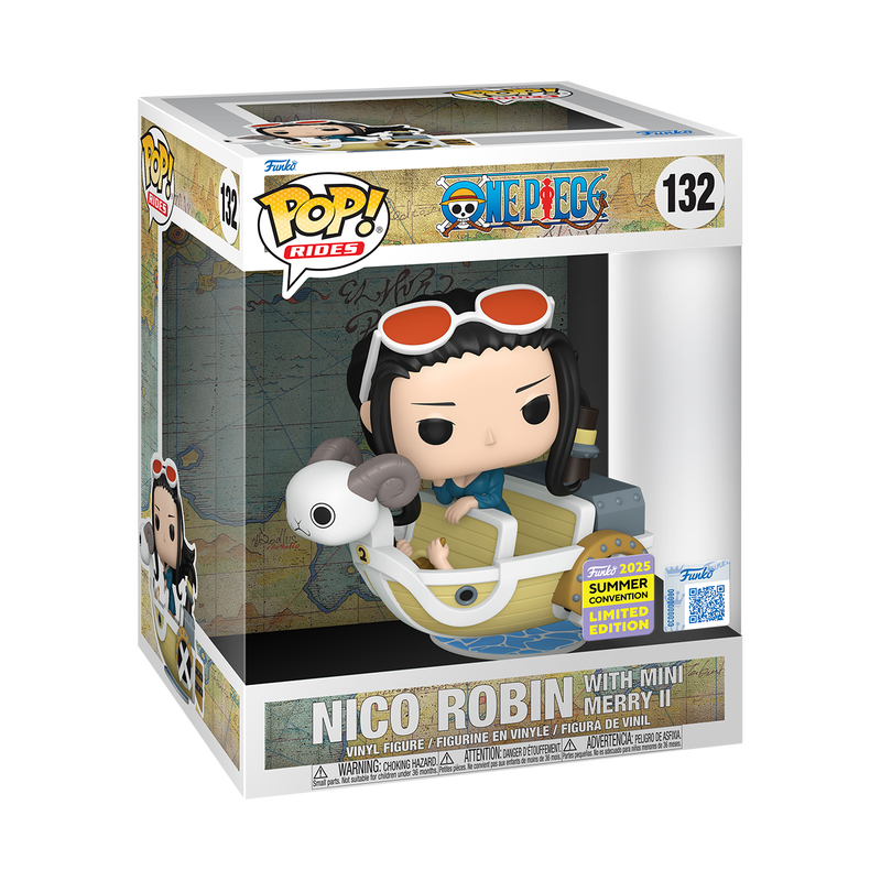 One Piece - Nico Robin with Mini Merry II #132