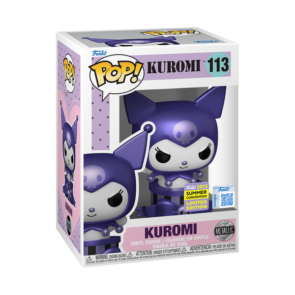 Funko POP! Kuromi #113 Kuromi in gift box (metallic) #113