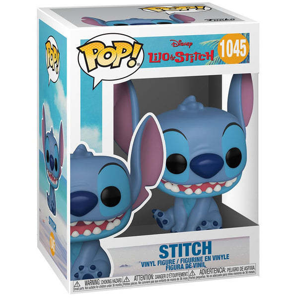 Disney Lilo & Stitch: Smiling Seated Stitch Funko Pop! Vinyl Figure #1045