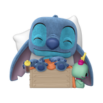Disney Pop! Plus Sleeping Stitch in Box (Flocked) #1607