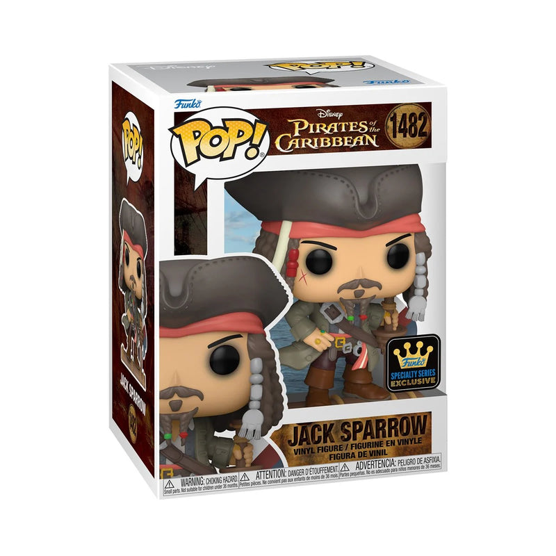 Pirates of the Caribbean Jack Sparrow (Opening) Funko Pop! Vinyl Figure Specialty Series #1482