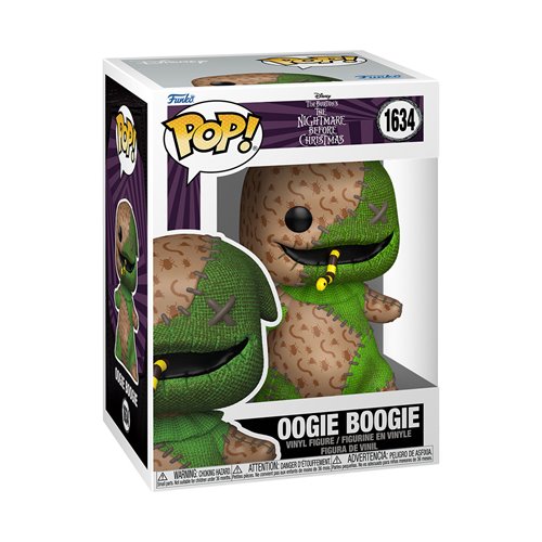 The Nightmare Before Christmas Patchwork Oogie Boogie Funko Pop! Vinyl Figure #1634