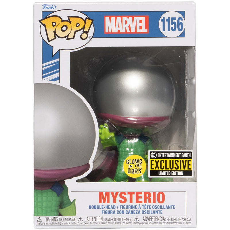 Marvel Mysterio 616 Glow-in-the-Dark Funko Pop! Vinyl Figure (EE Exclusive) #1156