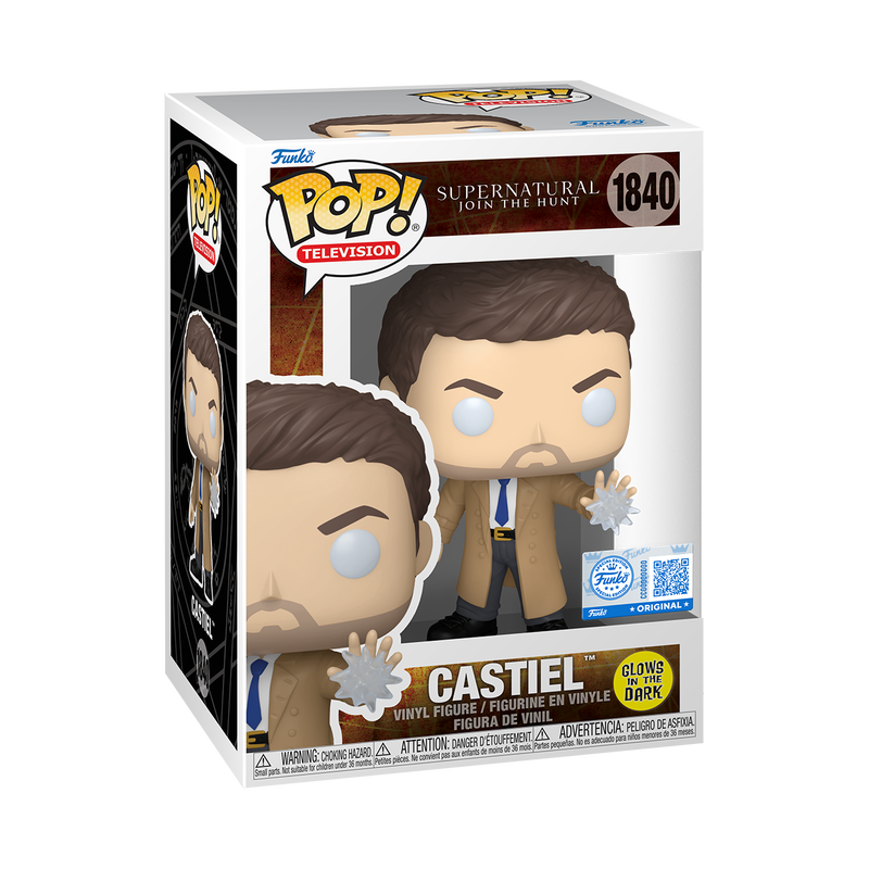 Supernatural Pop! Castiel (Glow in the Dark) #1840