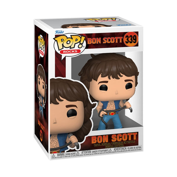 AC/DC Bon Scott Funko Pop! Vinyl Figure #339