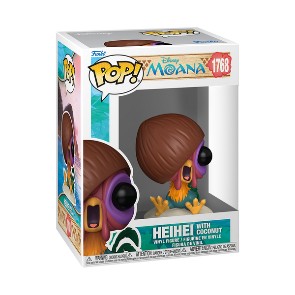 Moana Hei Hei with Coconut Funko Pop! #1768