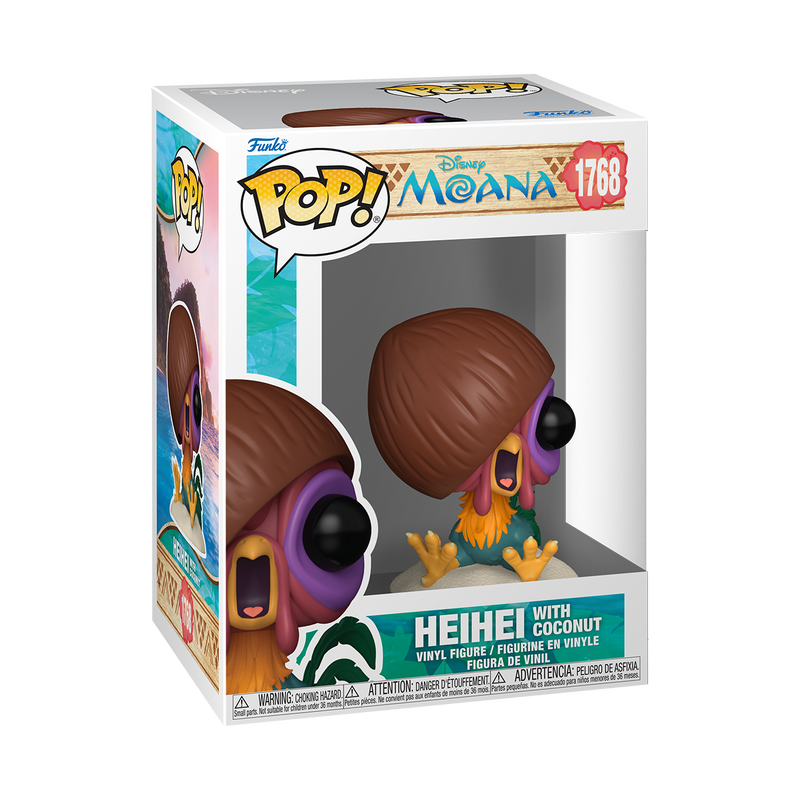 Moana Hei Hei with Coconut Funko Pop! #1768