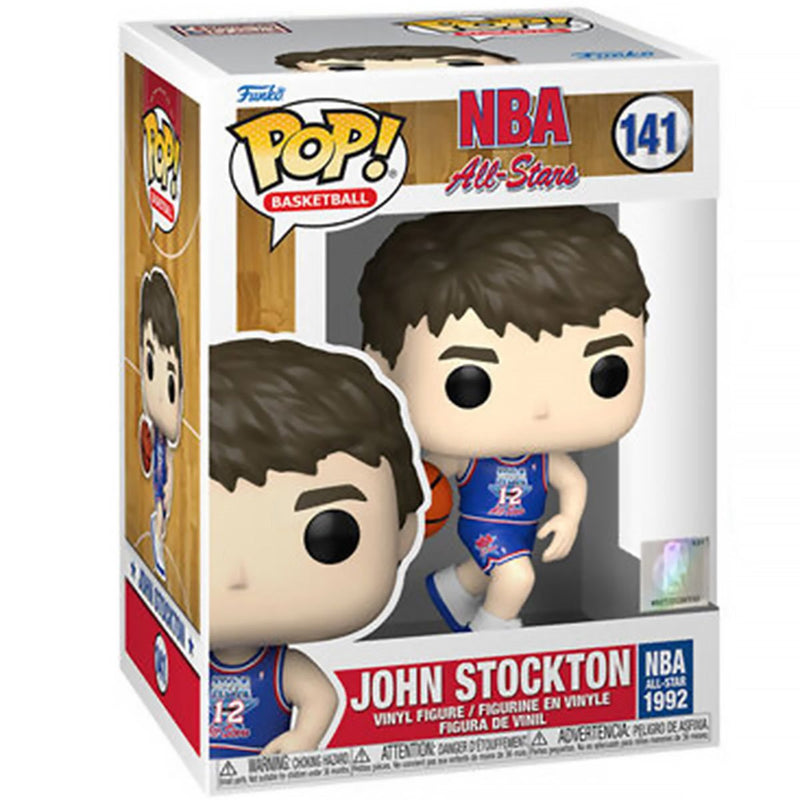 NBA Legends John Stockton Blue All-Star Uniform 1992 Funko Pop! Vinyl Figure #141