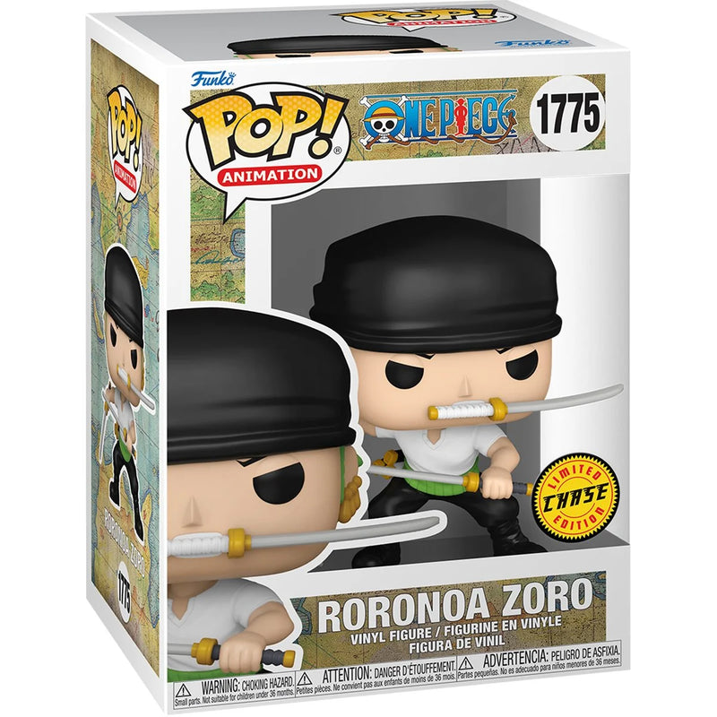 One Piece Roronoa Zoro with Swords (CHASE) (2024) Funko Pop! Vinyl Figure #1775