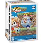 Sonic The Hedgehog Cream Funko Pop! Vinyl Figure with Cheese Buddy #1034