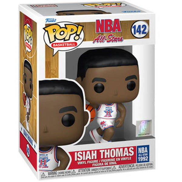NBA Legends Isiah Thomas White All-Star Uniform 1992 Pop! Vinyl Figure #142
