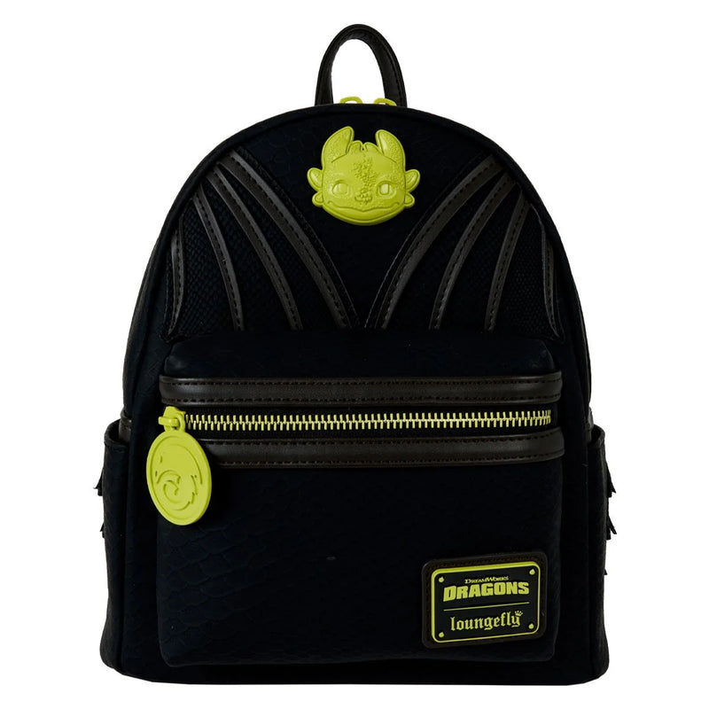 Loungefly How to Train Your Dragon Toothless Skin Mini-Backpack