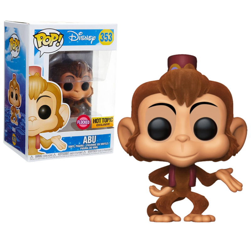 Disney : Aladdin - Abu (Flocked - HT Exclusive) #353