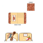 LOUNGEFLY DISNEY: PIXAR MOMENTS - RATATOUILLE DISH ZIP AROUND WALLET