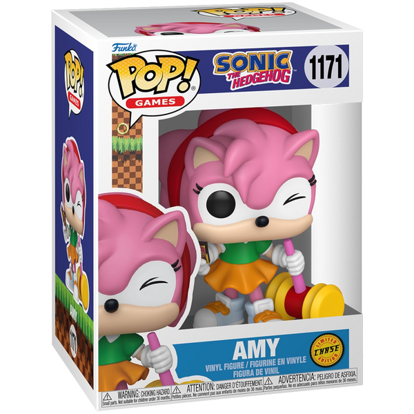 Sonic the Hedgehog Amy Funko Pop! Vinyl Figure (CHASE) #1171