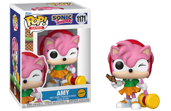 Sonic the Hedgehog Amy Funko Pop! Vinyl Figure (CHASE) #1171