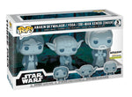 Star Wars 3-Pack Anakin Skywalker / Yoda / Obi-Wan Kenobi [Endor] Amazon Exclusive GITD