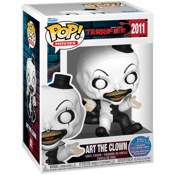 Terrifier Art the Clown Funko Pop! Vinyl Figure Shelf Sitter #2011