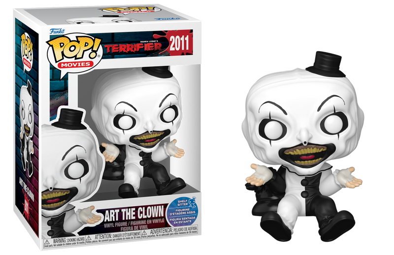 Terrifier Art the Clown Funko Pop! Vinyl Figure Shelf Sitter #2011