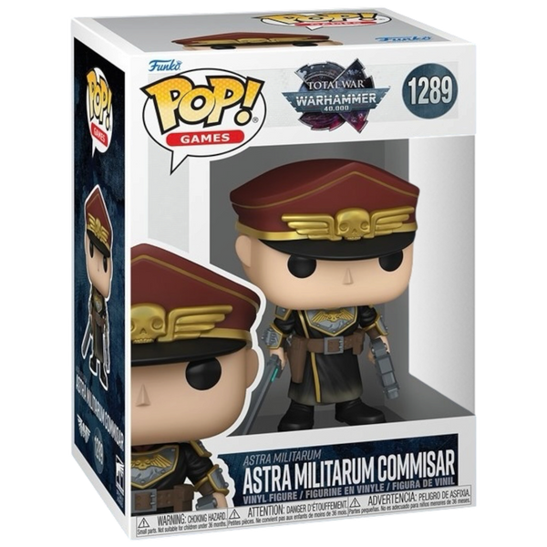 Total War: WARHAMMER 40,000 Astra Militarum Commisar Funko Pop! Vinyl Figure #1289
