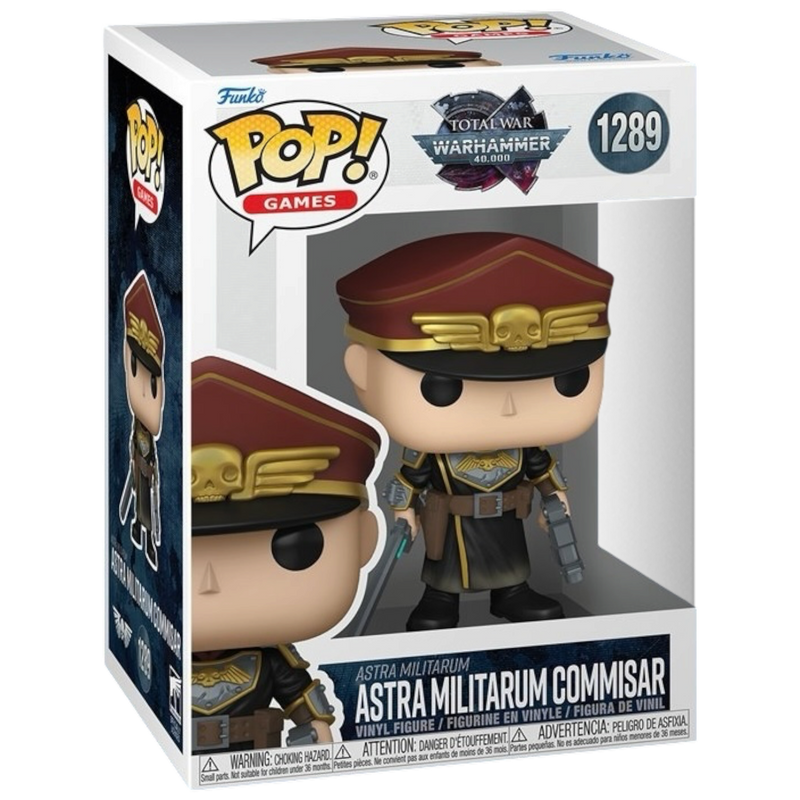 Total War: WARHAMMER 40,000 Astra Militarum Commisar Funko Pop! Vinyl Figure #1289