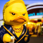 BACK TO THE FUTURE BIFF TANNEN 2015 TUBBZ COSPLAYING DUCK COLLECTIBLE