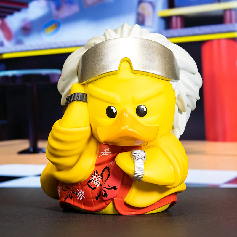 BACK TO THE FUTURE DOC BROWN 2015 TUBBZ COSPLAYING DUCK COLLECTIBLE