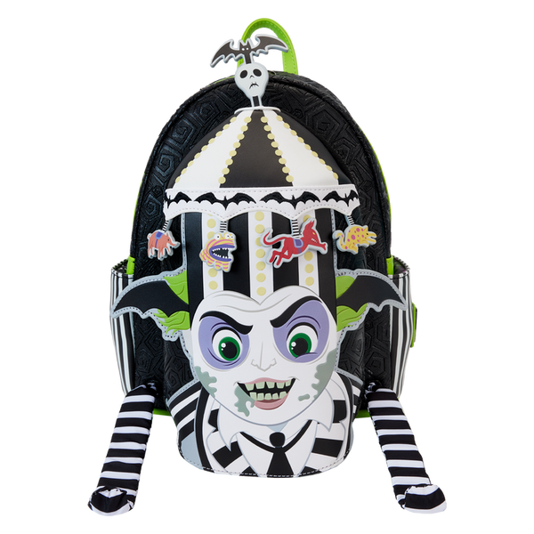 Loungefly - Beetlejuice Beetlejuice Carousel Hat Light Up Cosplay Mini Backpack