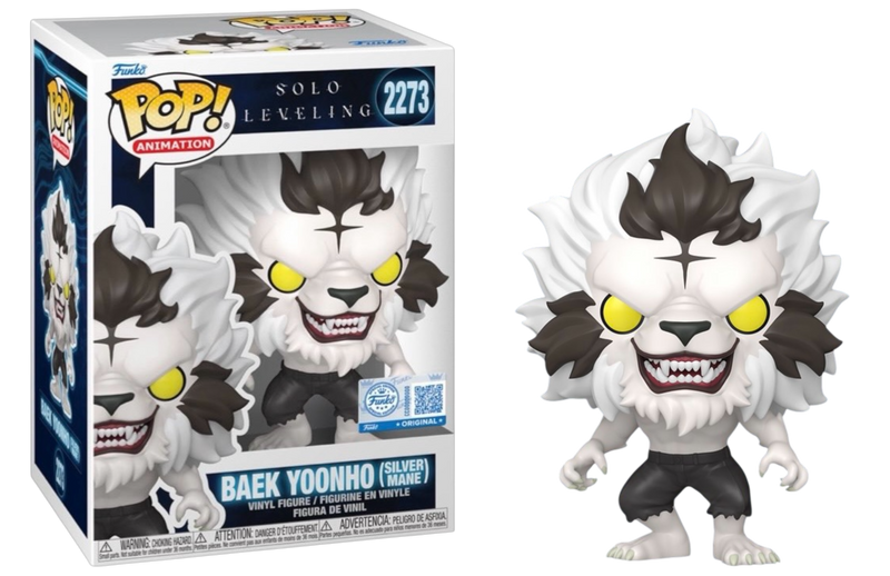 Solo Leveling Pop! Baek Yoonho (Silver Mane) #2273