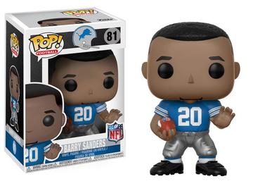 NFL Legends Barry Sanders Lions Home Funko Pop! Vinyl Figure #81