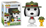Peanuts - Beagle Scout Snoopy w/Woodstock #885