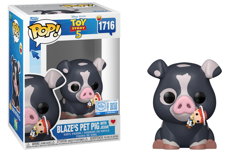 Pixar! Blaze's Pet Pig with Jessie (Toy Story 5) #1716