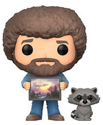 Bob Ross and Raccoon #558