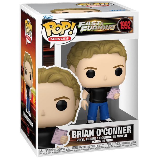 Fast & Furious Brian O'Conner Funko Pop! Vinyl Figure #1992