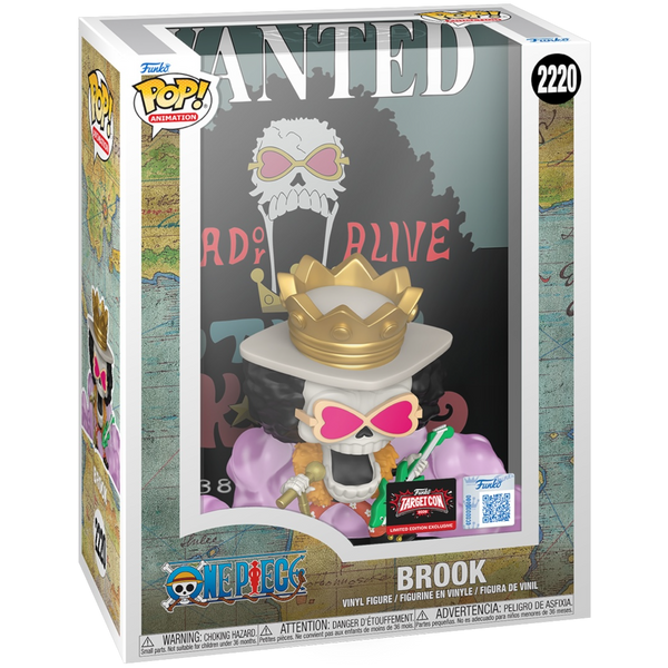 One Piece - Brook (Wanted Poster) TargetCon Exclusive #2220