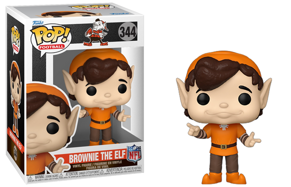 NFL Mascots Throwback Browns Brownie The Elf Funko Pop! Vinyl Figure #344