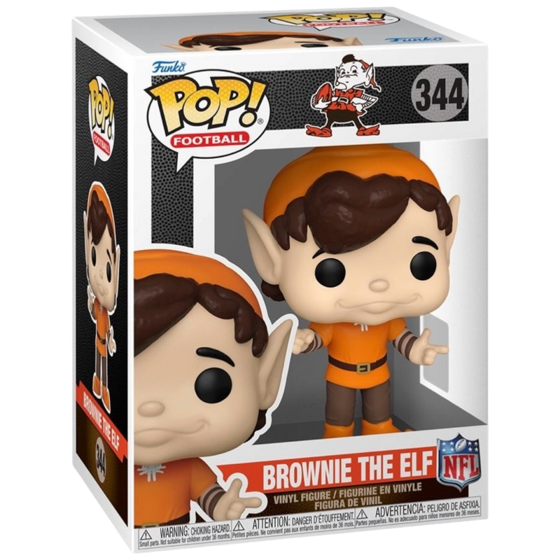 NFL Mascots Throwback Browns Brownie The Elf Funko Pop! Vinyl Figure #344