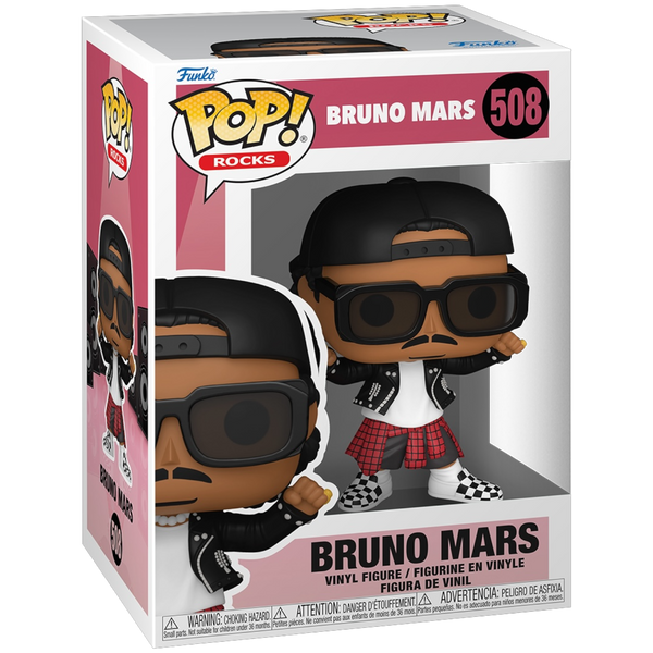 Bruno Mars APT. Funko Pop! Vinyl Figure #508