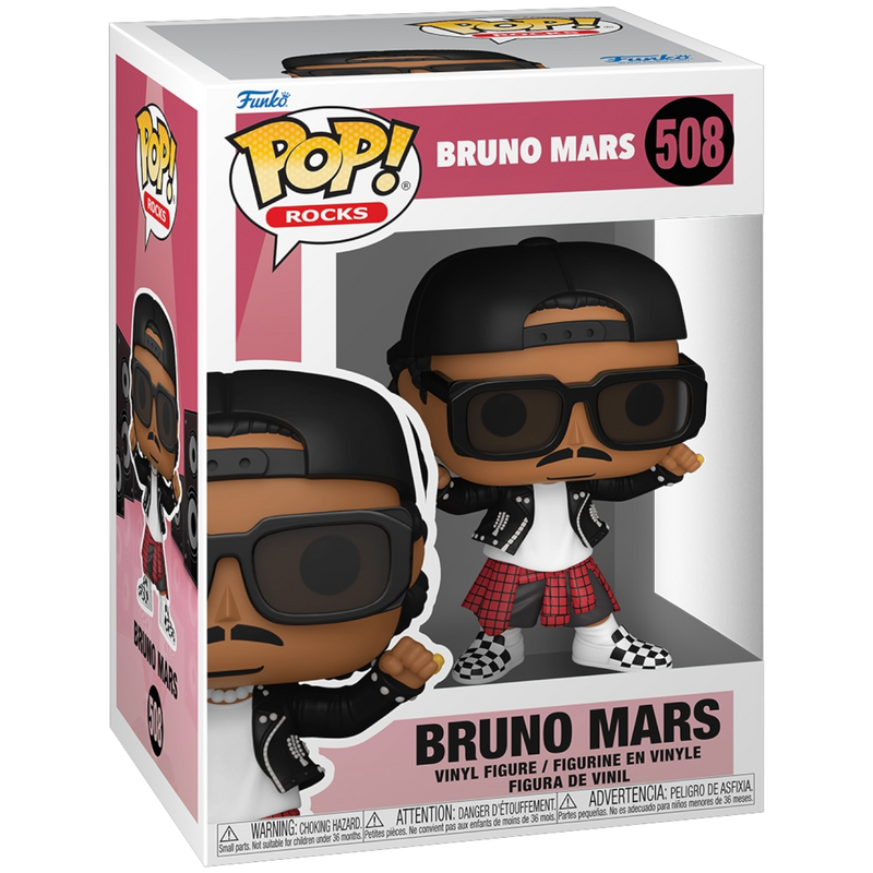 Bruno Mars APT. Funko Pop! Vinyl Figure #508