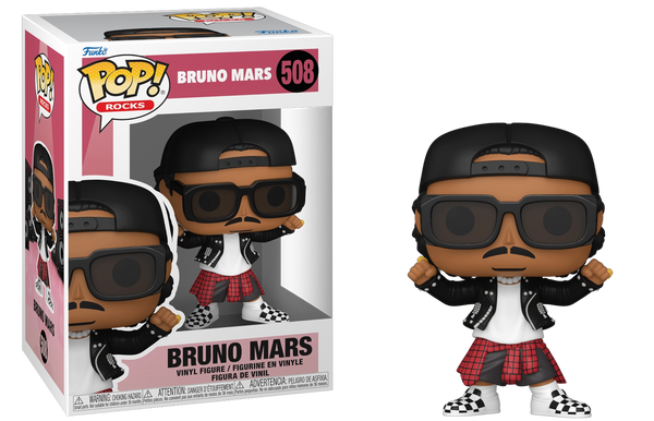 Bruno Mars APT. Funko Pop! Vinyl Figure #508