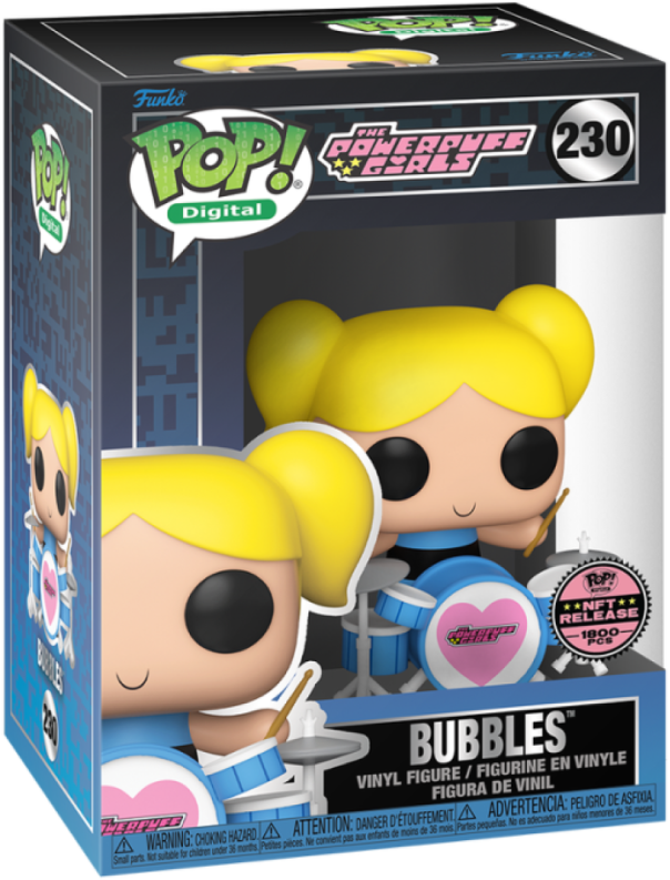 Powerpuff Girls Bubbles Pop! Vinyl Figure (NFT) #230