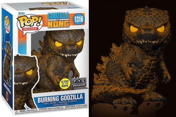 Godzilla vs. Kong - Burning Godzilla (GITD) #1316