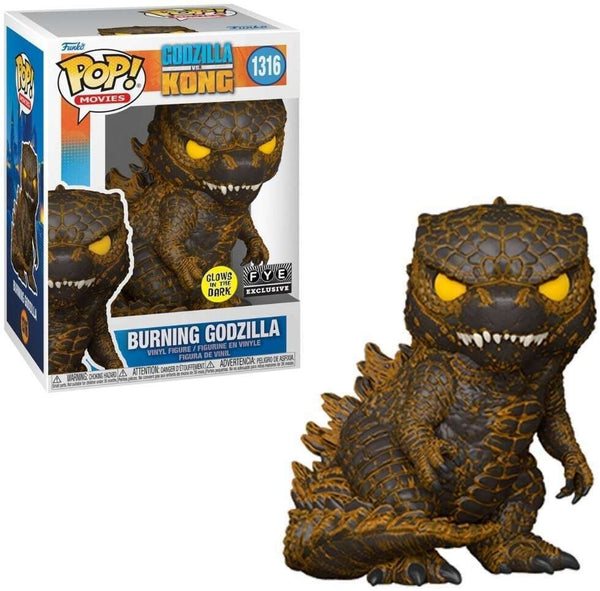 Godzilla vs. Kong - Burning Godzilla (GITD) #1316