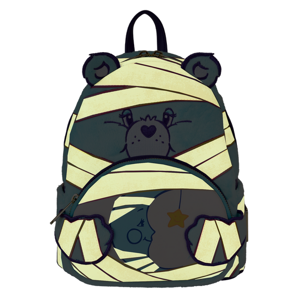 Loungefly-Care Bears x Universal Monsters Bedtime Bear Mummy Mini Backpack