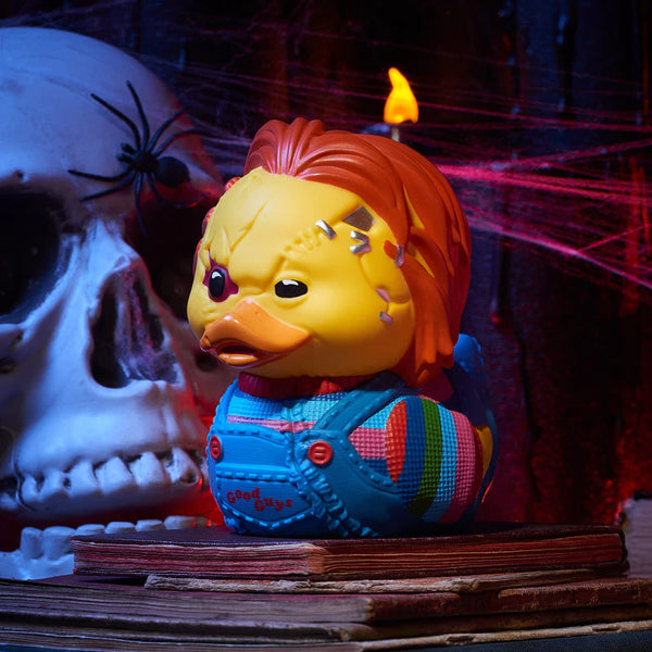 CHUCKY SCARRED CHUCKY TUBBZ COSPLAYING DUCK COLLECTIBLE