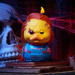 CHUCKY SCARRED CHUCKY TUBBZ COSPLAYING DUCK COLLECTIBLE