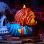 CHUCKY SCARRED CHUCKY TUBBZ COSPLAYING DUCK COLLECTIBLE